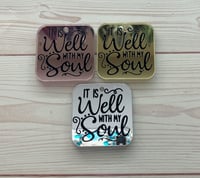 Image 4 of Religious quote lasercut acrylic charms