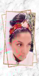 Image 2 of Floral Knotted Headband
