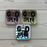 Image 5 of Religious quote lasercut acrylic charms