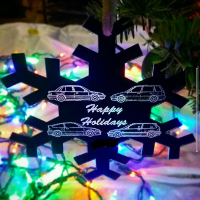 Image of EF Christmas Tree Ornaments