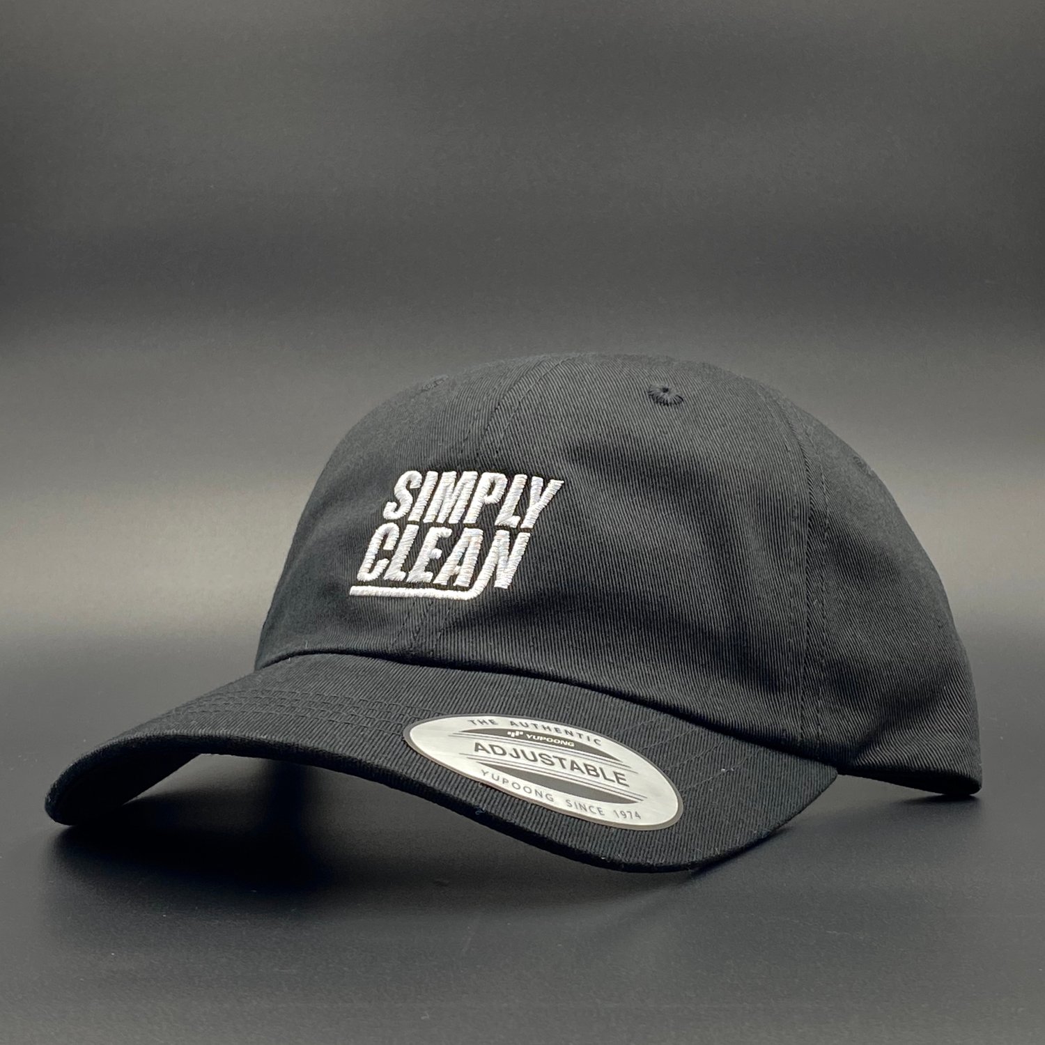 Image of Deconstructed Rad Logo Dad Hat.. Black/Silver