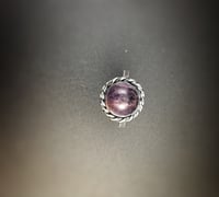 Image 1 of Sterling Silver and Amethyst Ring 