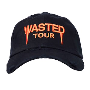 Image of â€œWasted Tourâ€� Distressed Dad Hat (2 colors)