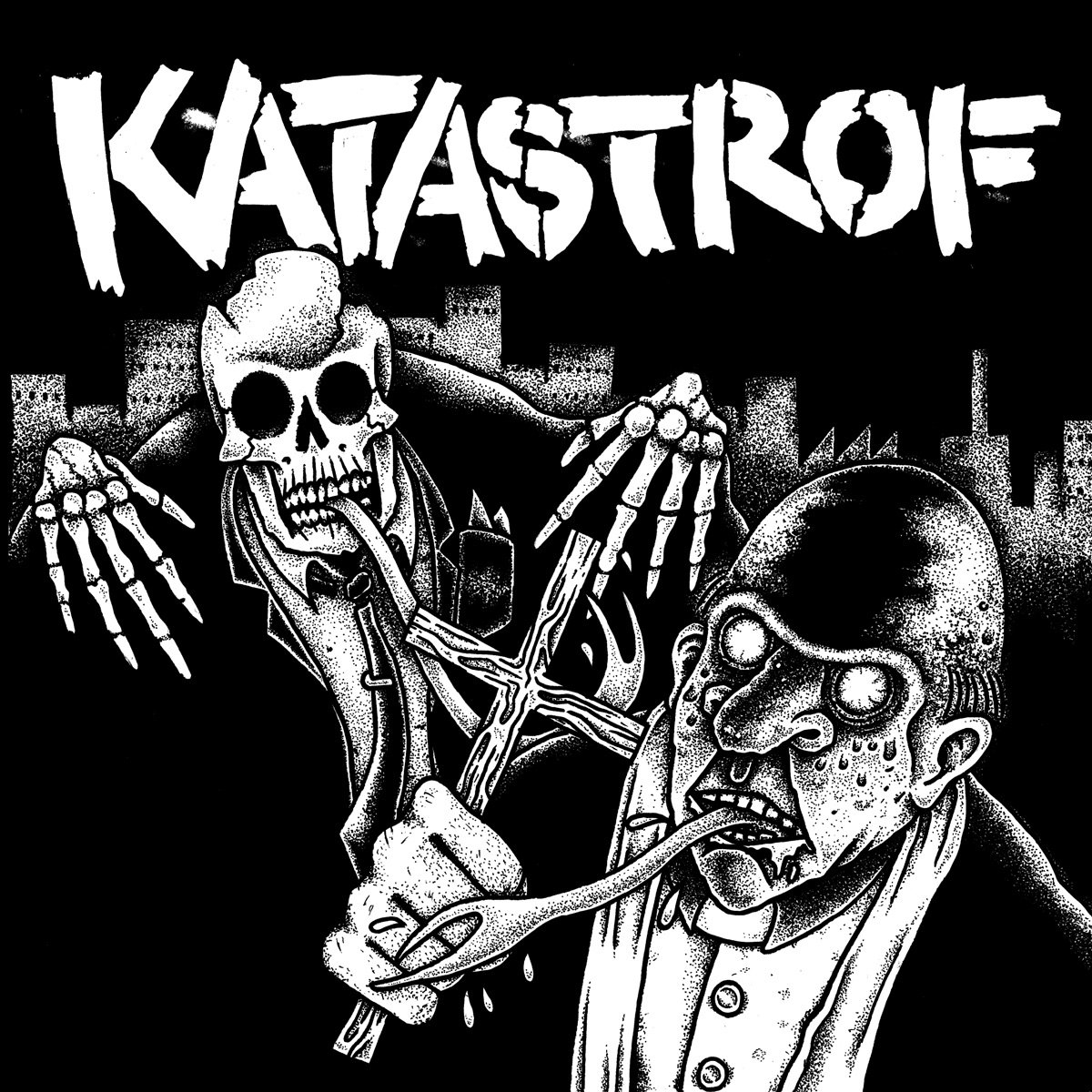 Image of KATASTROF "S/T" 7" E.P.