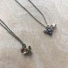 Bee Charm necklace by The Magpie's Daughter 