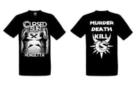 Cursed Sun Vendetta Black T-Shirt