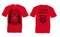 Cursed Sun Vendetta Red T-Shirt