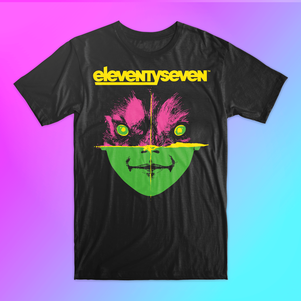 Image of Basic Glitches Album Tee
