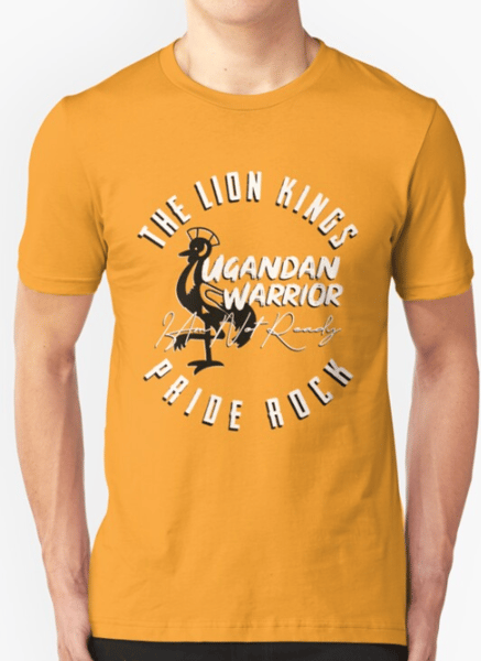 Image of #UgandanWarrior - The Lion Kings Pride Rock Collection