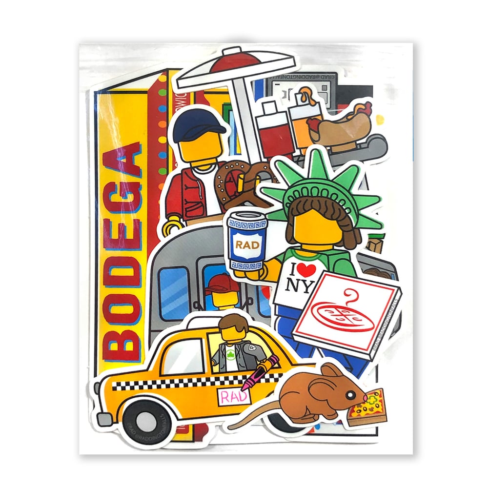 NYC Series Sticker Pack