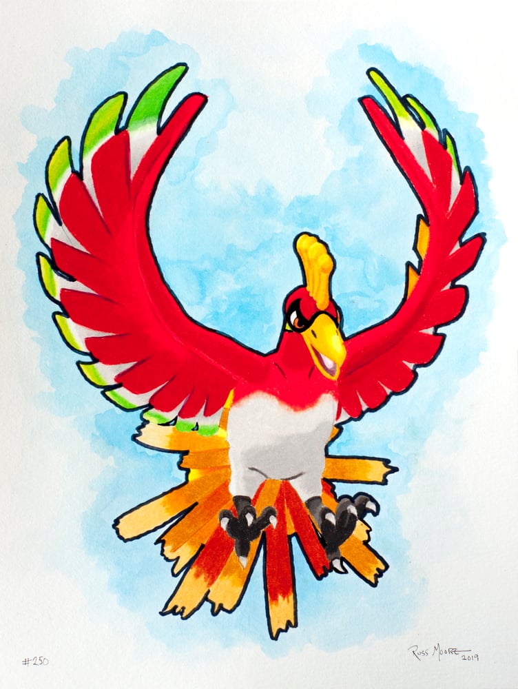 Ho-oh official artwork gallery