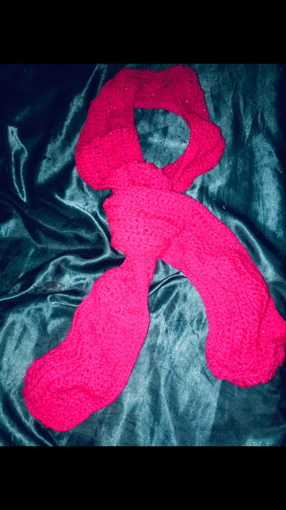 Image of “Pink-A-Boo” Scarf