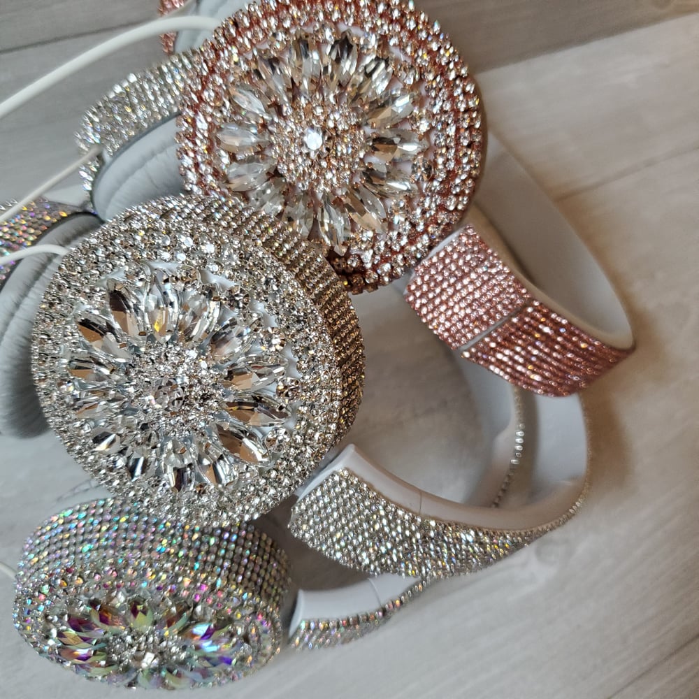 'Lauren' Bling Headphones 