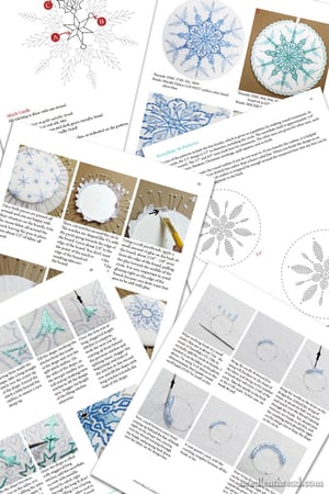 Image of Snowflakes: 12 Winter Projects for Hand Embroidery