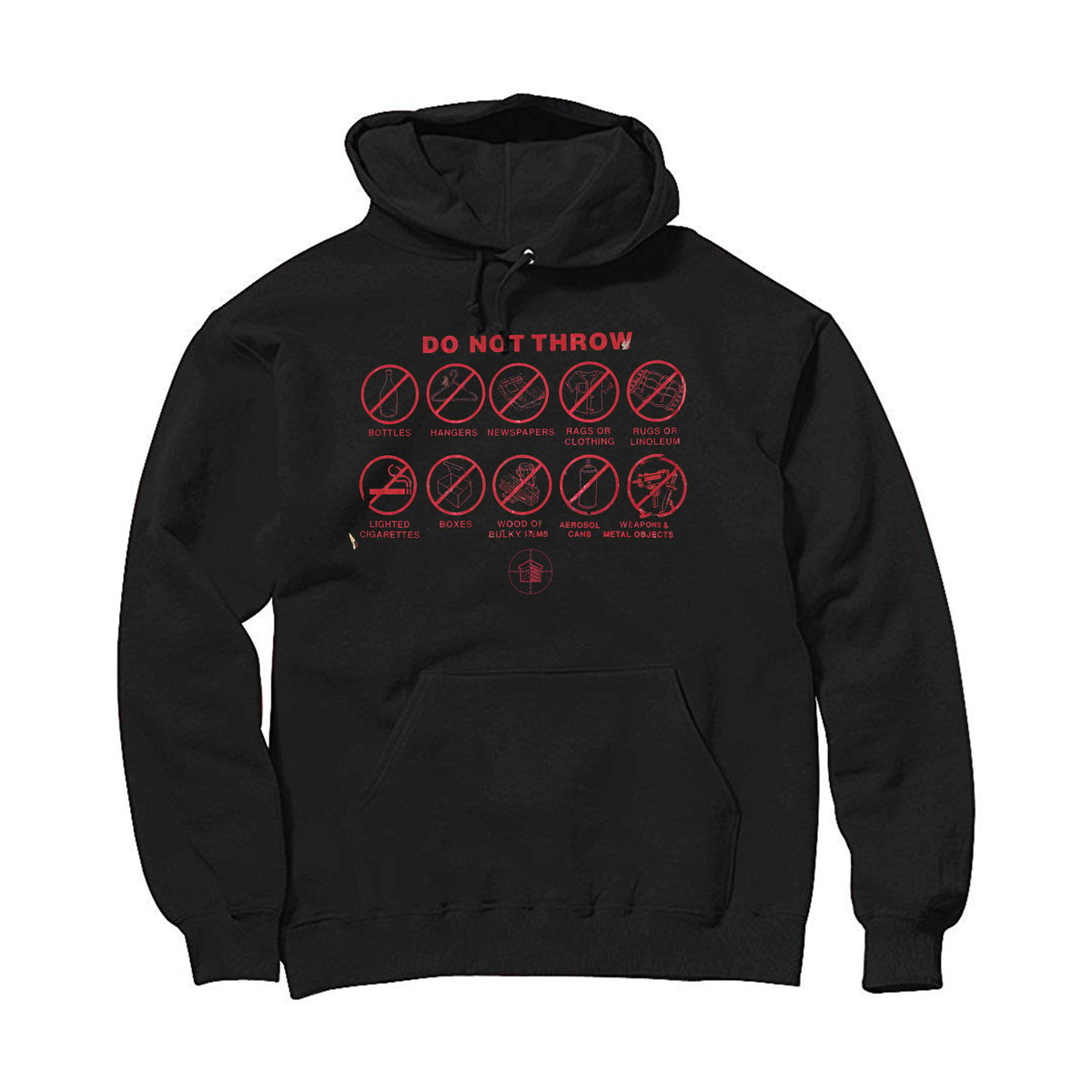 Image of (DO NOT THROW) BLACK PHST HOODIE