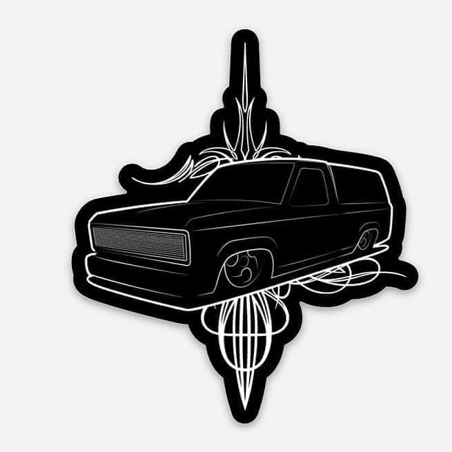 Image of Pinstripe Ranger Decal