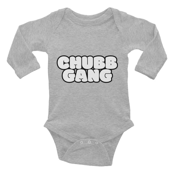 Image of C.H.U.B.B. Gang - Baby One Piece - Long Sleeves