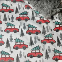 Christmas Truck Infant Car Seat Blanket