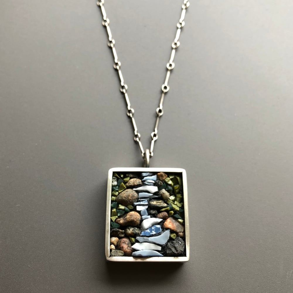 Image of Yampa River Rock Micro Mosaic