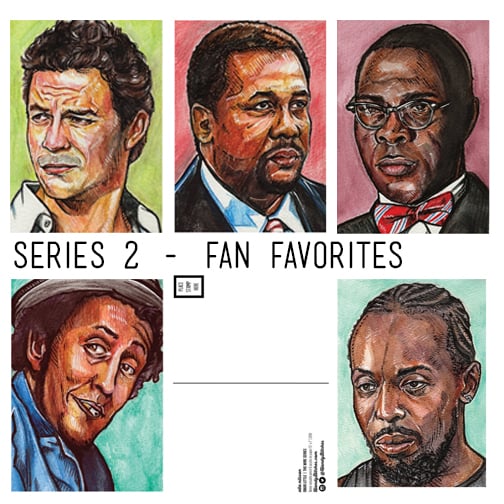 Wire Series 2 - Fan Favorites - Limited Edition Art Cards
