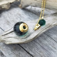 Image 2 of Emerald Crystal Essential Oil Pendant