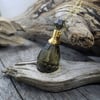 Smokey crystal essential oil pendant