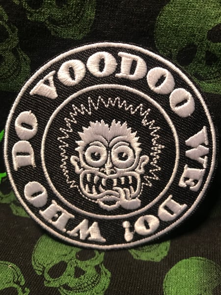 Image of Who Do Voodoo Embroidered Patch