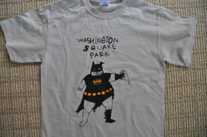 Image of Washington Square Park - Junkie Batman T-Shirt