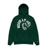 HUE warp green eco hoodie (RBG)