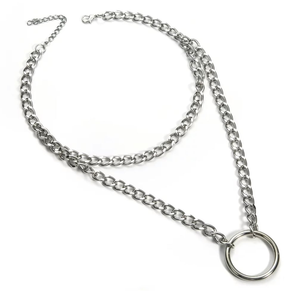 Image of O-ring double chain choker