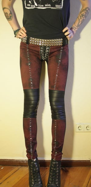 Image of Stitched apocalyptic pants