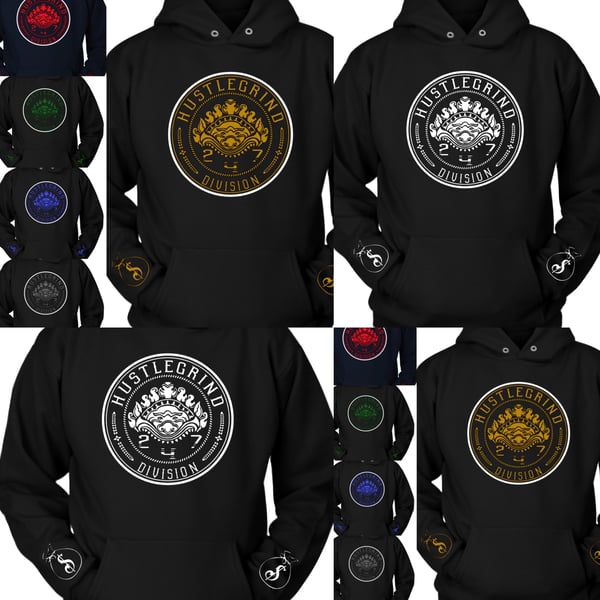 Image of PREMIUM HUSTLEGRIND 24/7 HOODIES- FREE SHIPPING