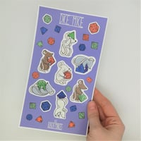 Image 2 of Dice Mice Sticker Set 