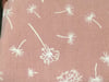 Superbe coton lavé motif fleurs de pissenlit 