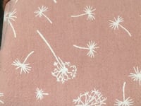 Image 1 of Superbe coton lavé motif fleurs de pissenlit 