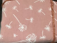 Image 2 of Superbe coton lavé motif fleurs de pissenlit 