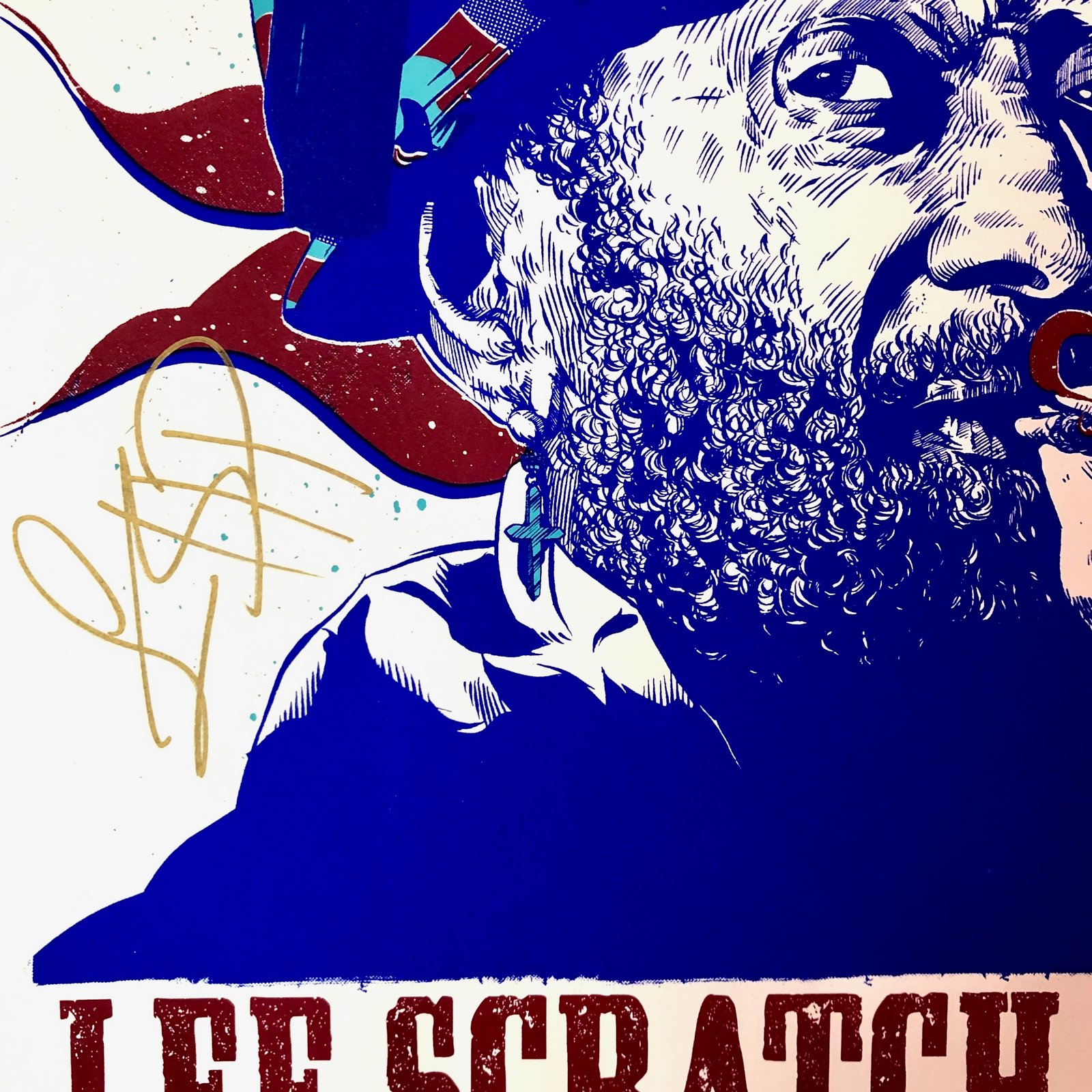 Lee Scratch Perry - Signed Make Dub / New Analog Posters