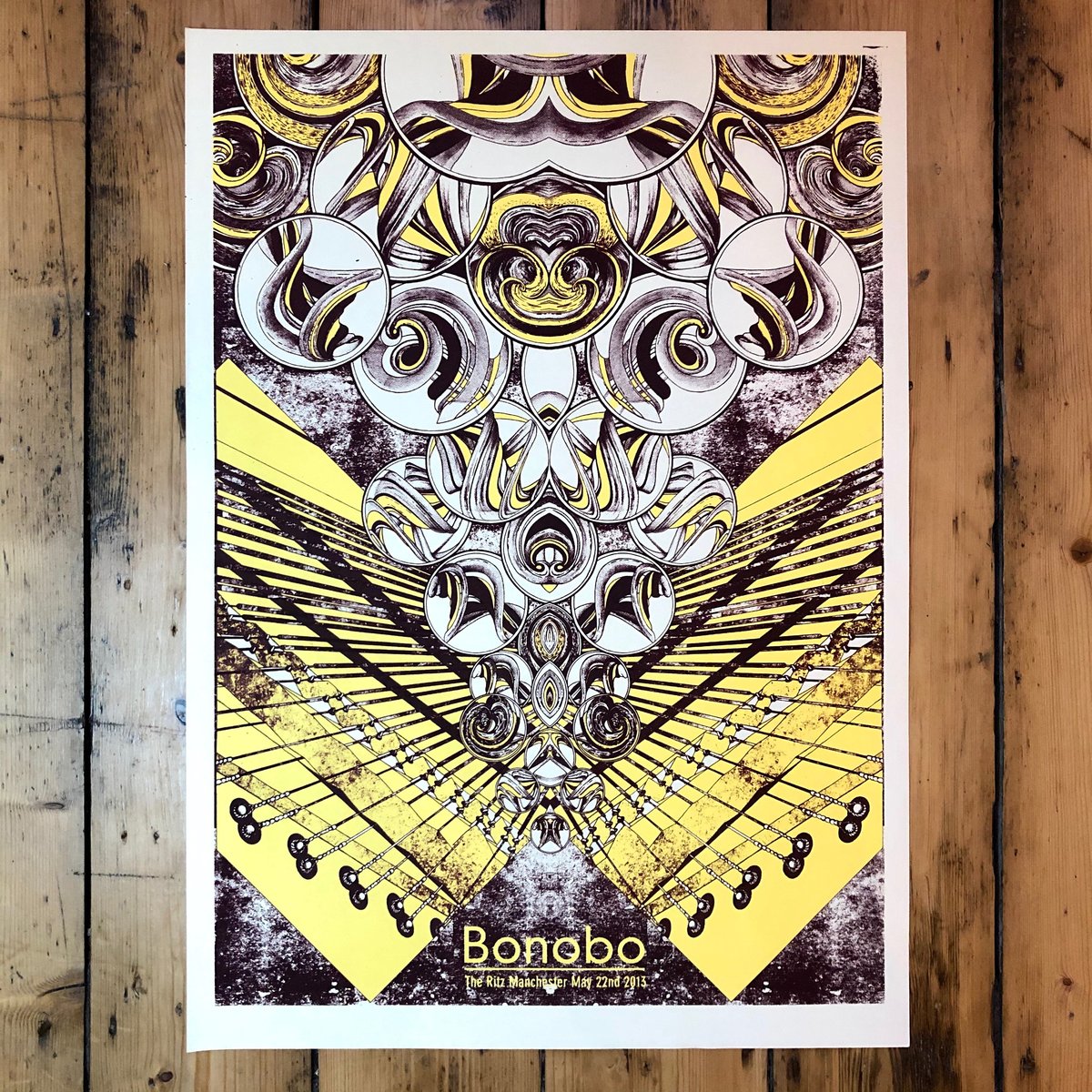 Bonobo Manchester Ritz 2013 / New Analog Posters