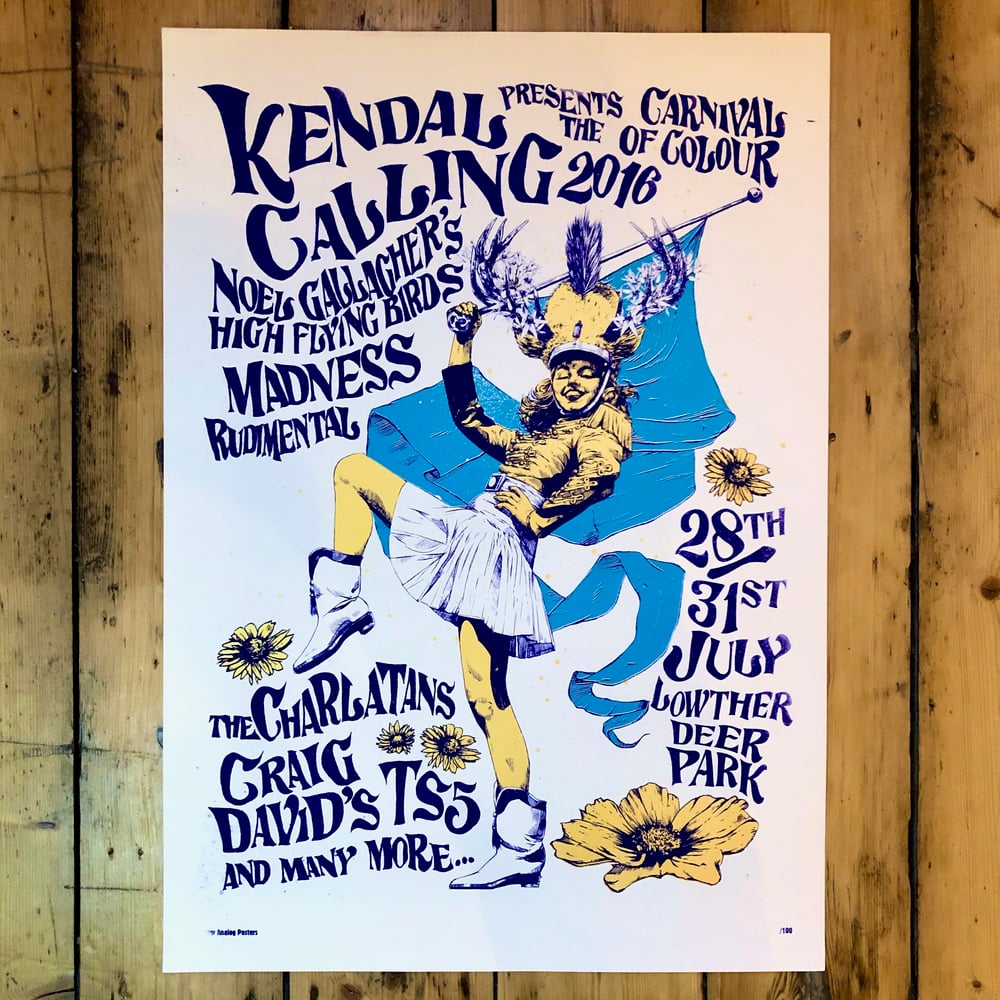 Image of Kendal Calling 2016 - Two Colour Artist Proof