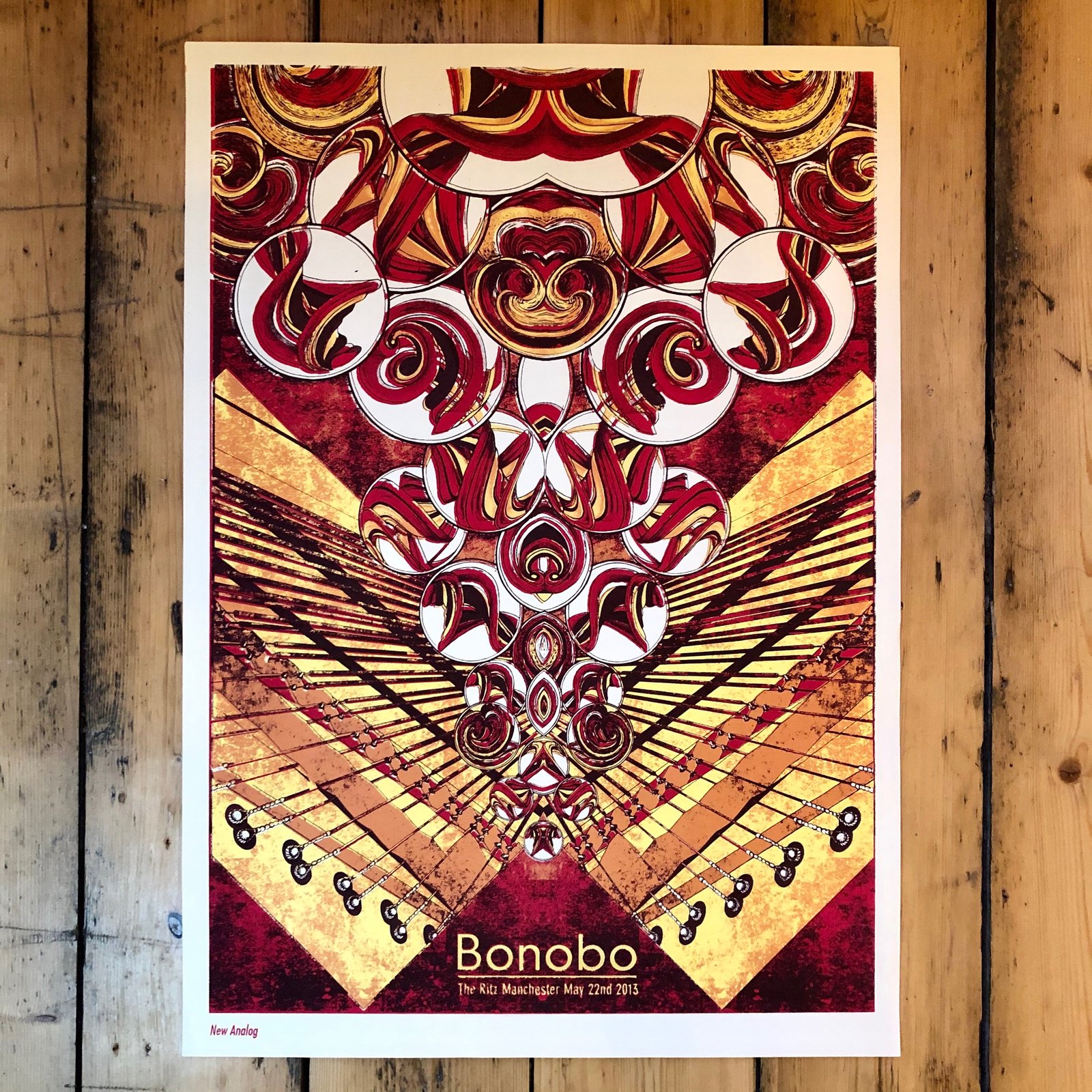 Bonobo Manchester Ritz / New Analog Posters