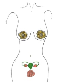Flowery woman