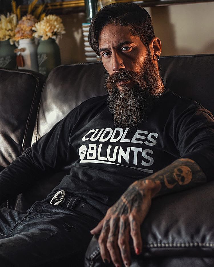 Cuddles and blunts long sleeve