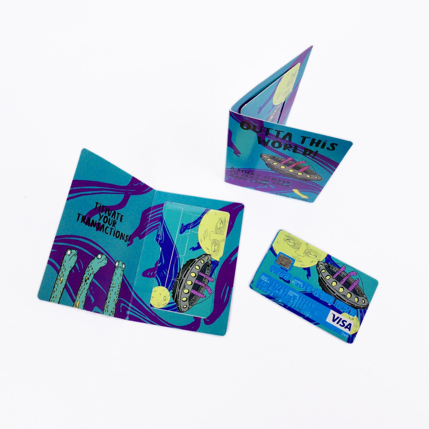 Image of Bank Card Stickers 