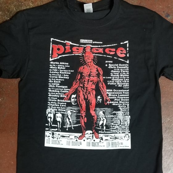 Image of Pigface 2019 tour Poster shirt