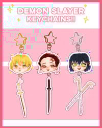 Demon Slayer (KNY) Keychains!