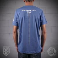 Image 1 of T-SHIRT CHAIN BLUE