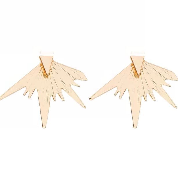 Image of Gold Layered Stud Earrings 