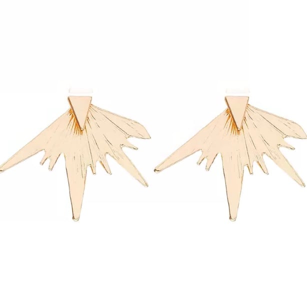 Image of Gold Layered Stud Earrings 