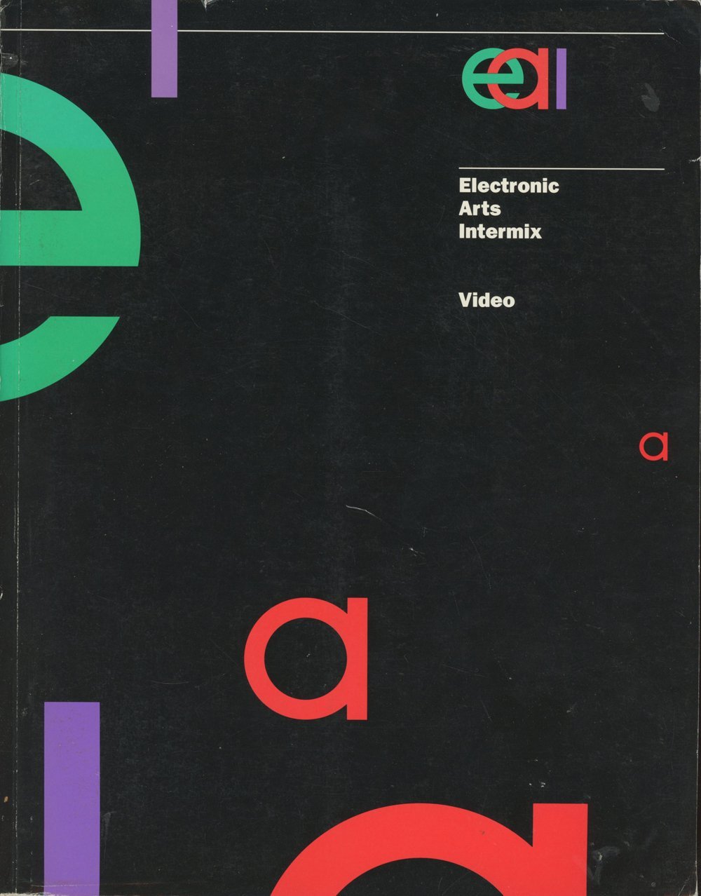 Image of Electronic Arts Intermix: Video (1991), softback catalog