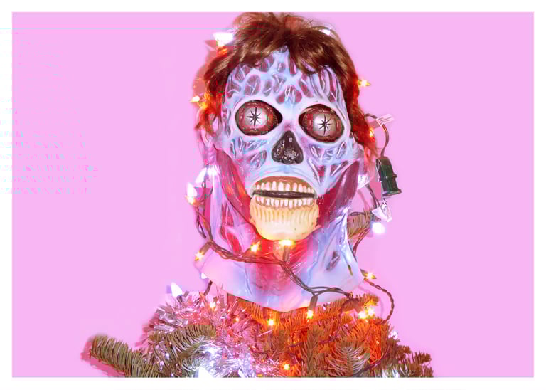 Postcards from hell - "lady Rosales"